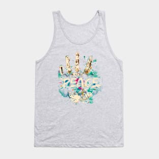 Summer Increase Peace and Love Tank Top